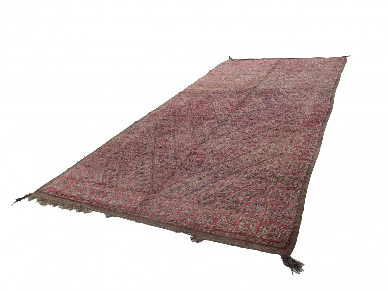Kelim Marokkanische Berber Teppich Azilal Special Edition 430 x 220 cm
