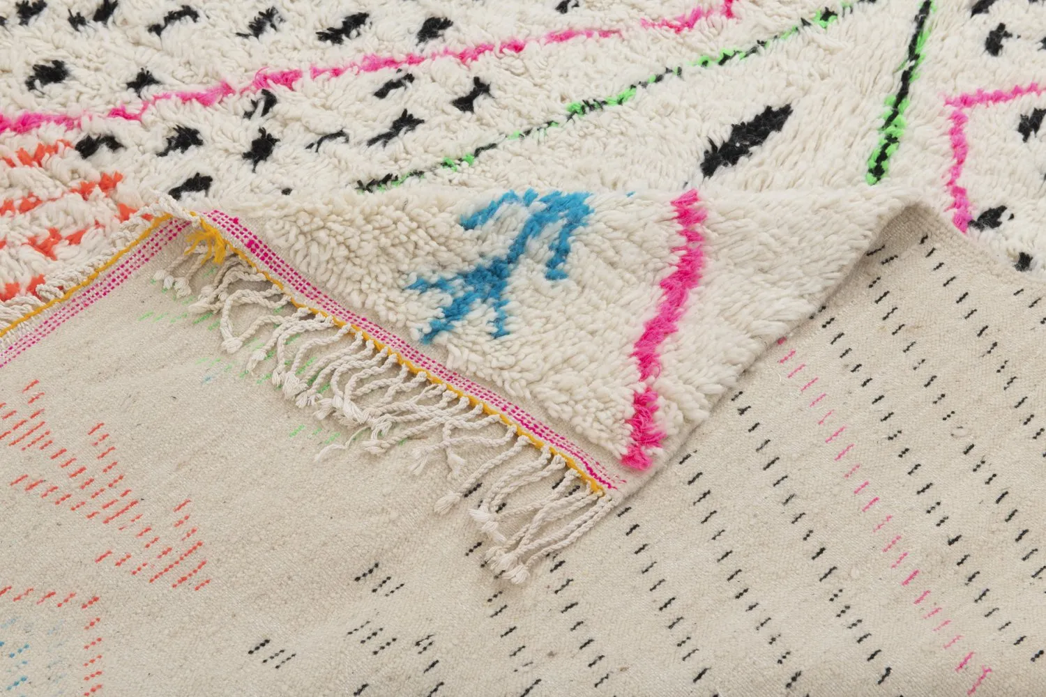 Kelim Marokkanische Berber Teppich Azilal 290 x 190 cm
