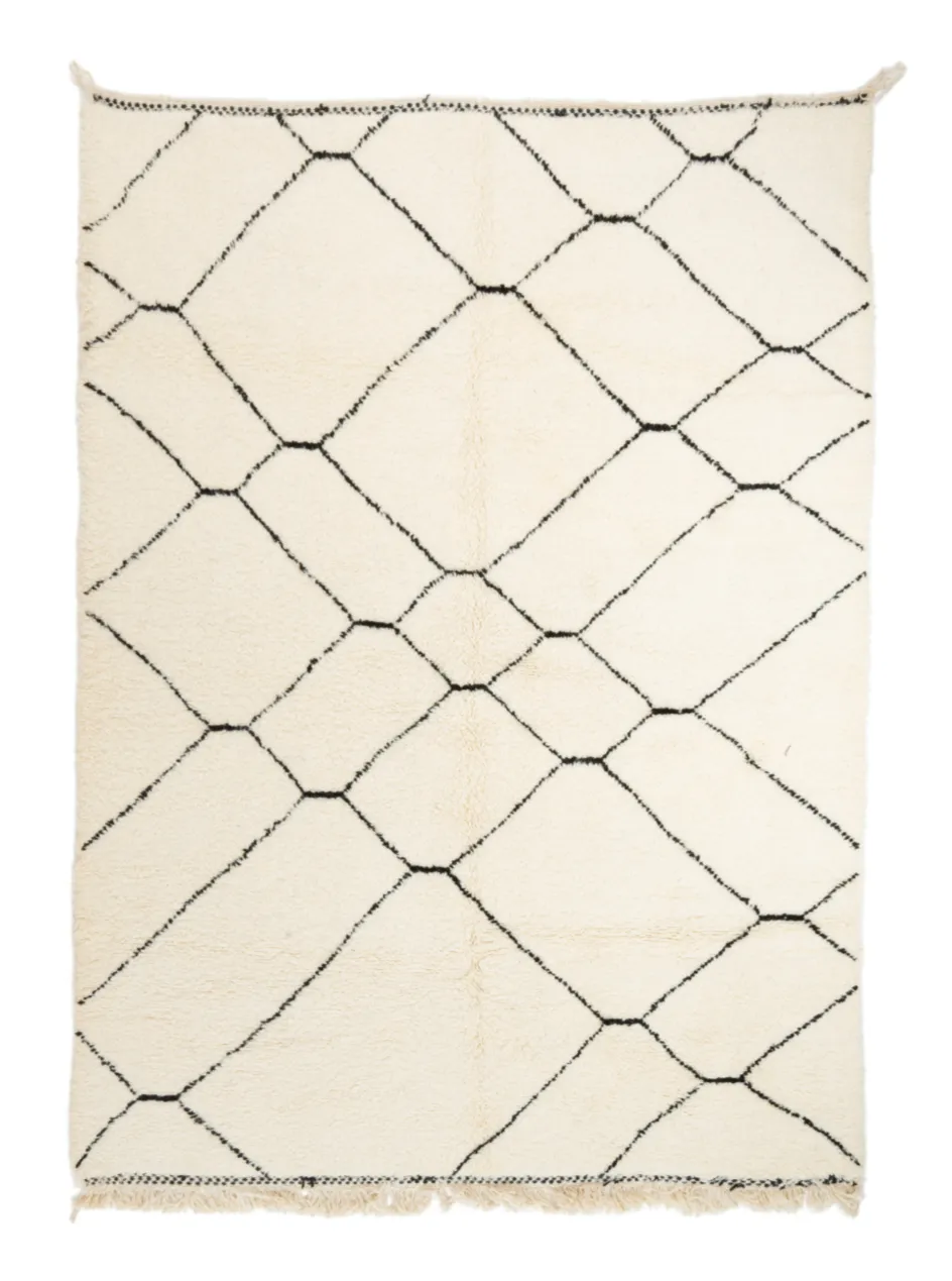 Kelim Marokkanische Berber Teppich Beni Ouarain 210 x 285 cm
