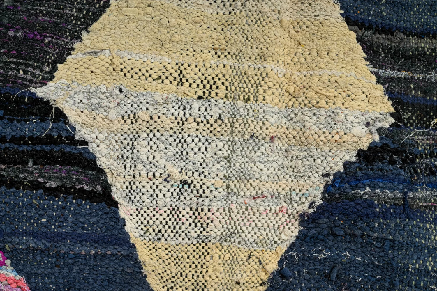 Marockansk Boucherouite-matta 155 x 285 cm