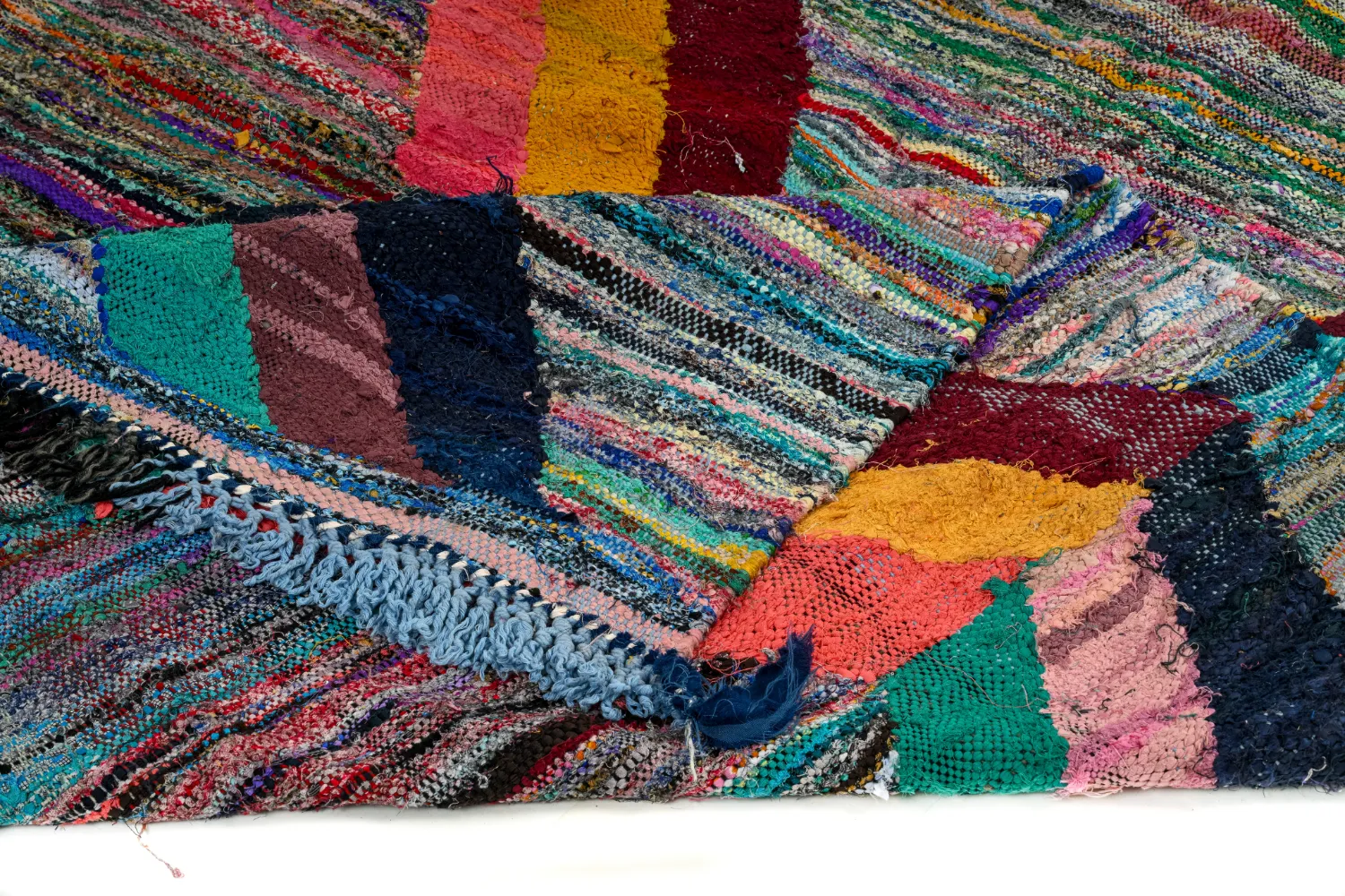 Marockansk Boucherouite-matta 150 x 325 cm