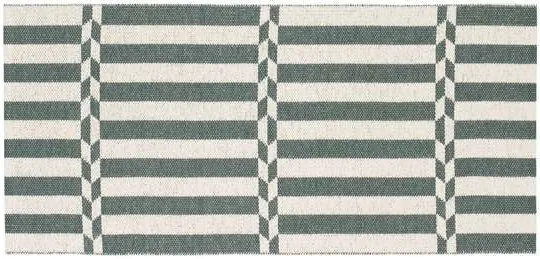 Kunststoffteppiche - Der Horred-Teppich Arrow (grün)