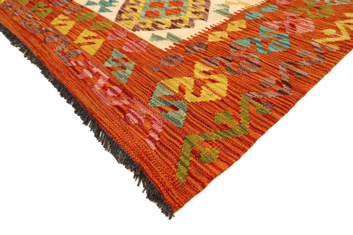 Orientalischer Kelim-Teppich 299 x 197 cm