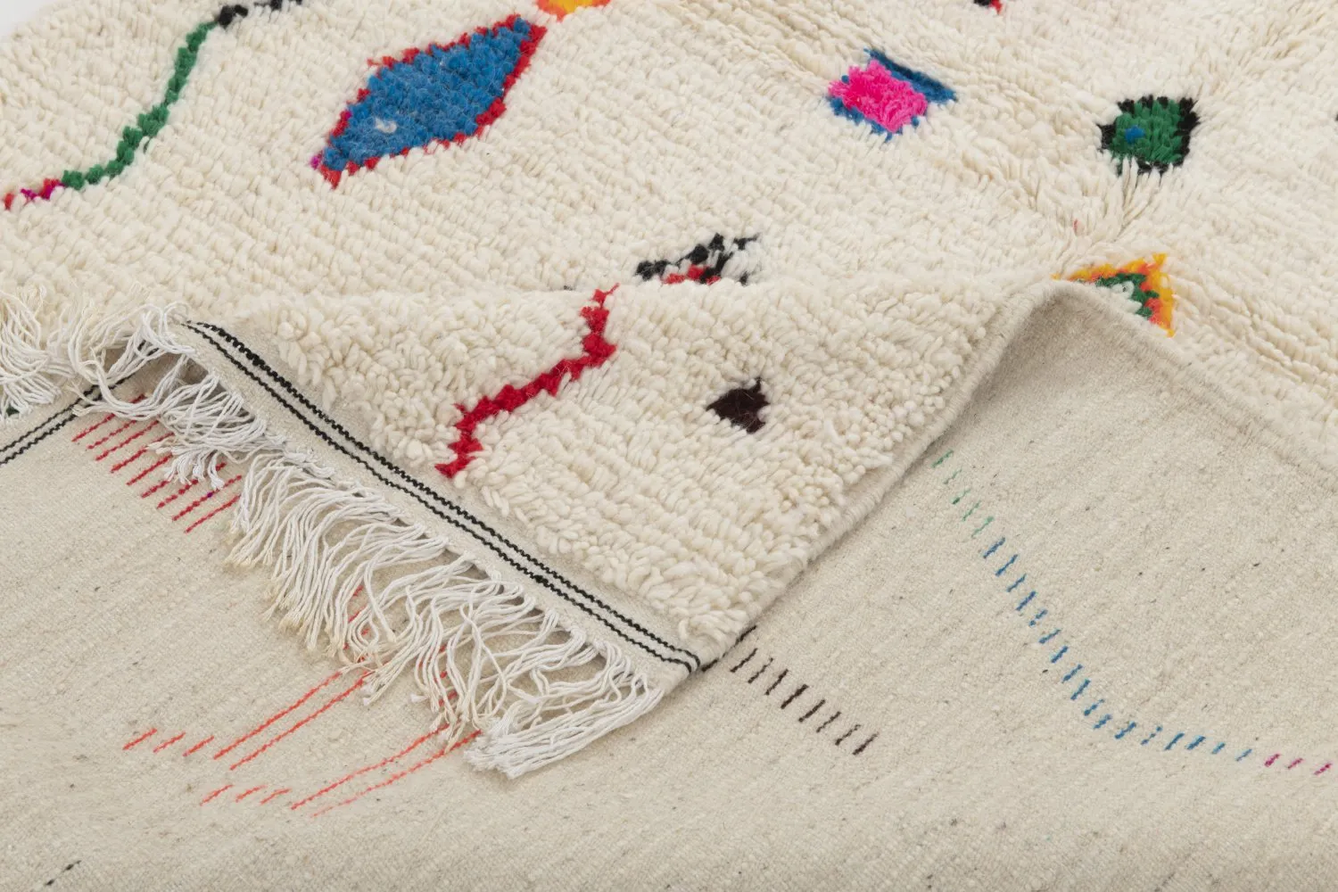 Kelim Marokkanische Berber Teppich Azilal 260 x 140 cm