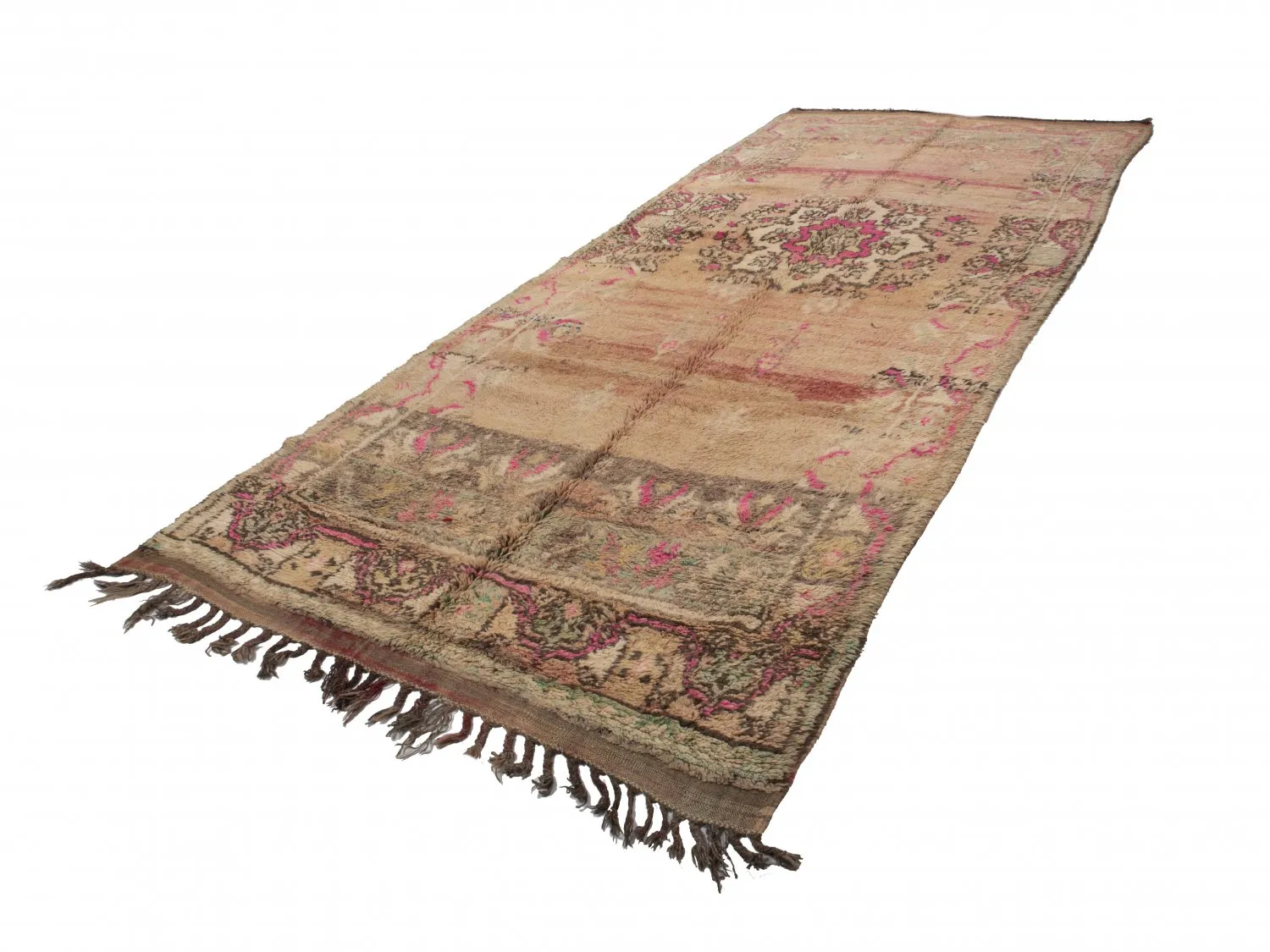 Kelim Marokkanische Berber Teppich Azilal Special Edition 450 x 190 cm