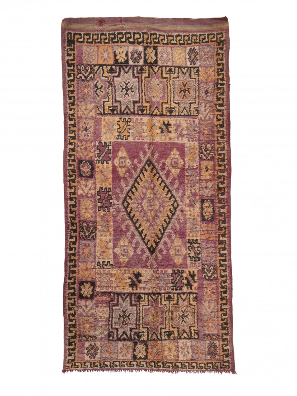 Kelim Marokkanische Berber Teppich Azilal Special Edition 380 x 180 cm