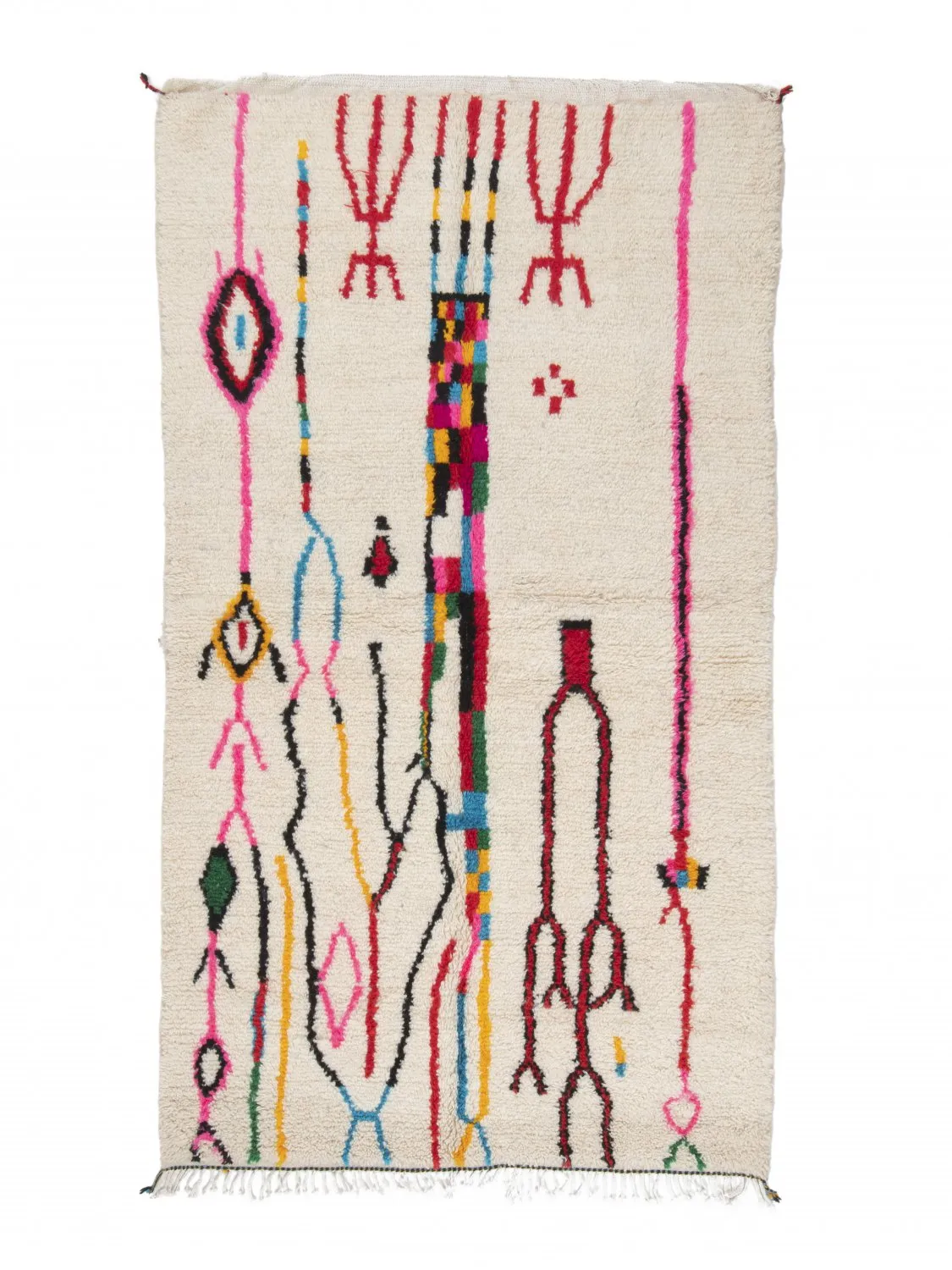 Kelim Marokkanische Berber Teppich Azilal 260 x 150 cm