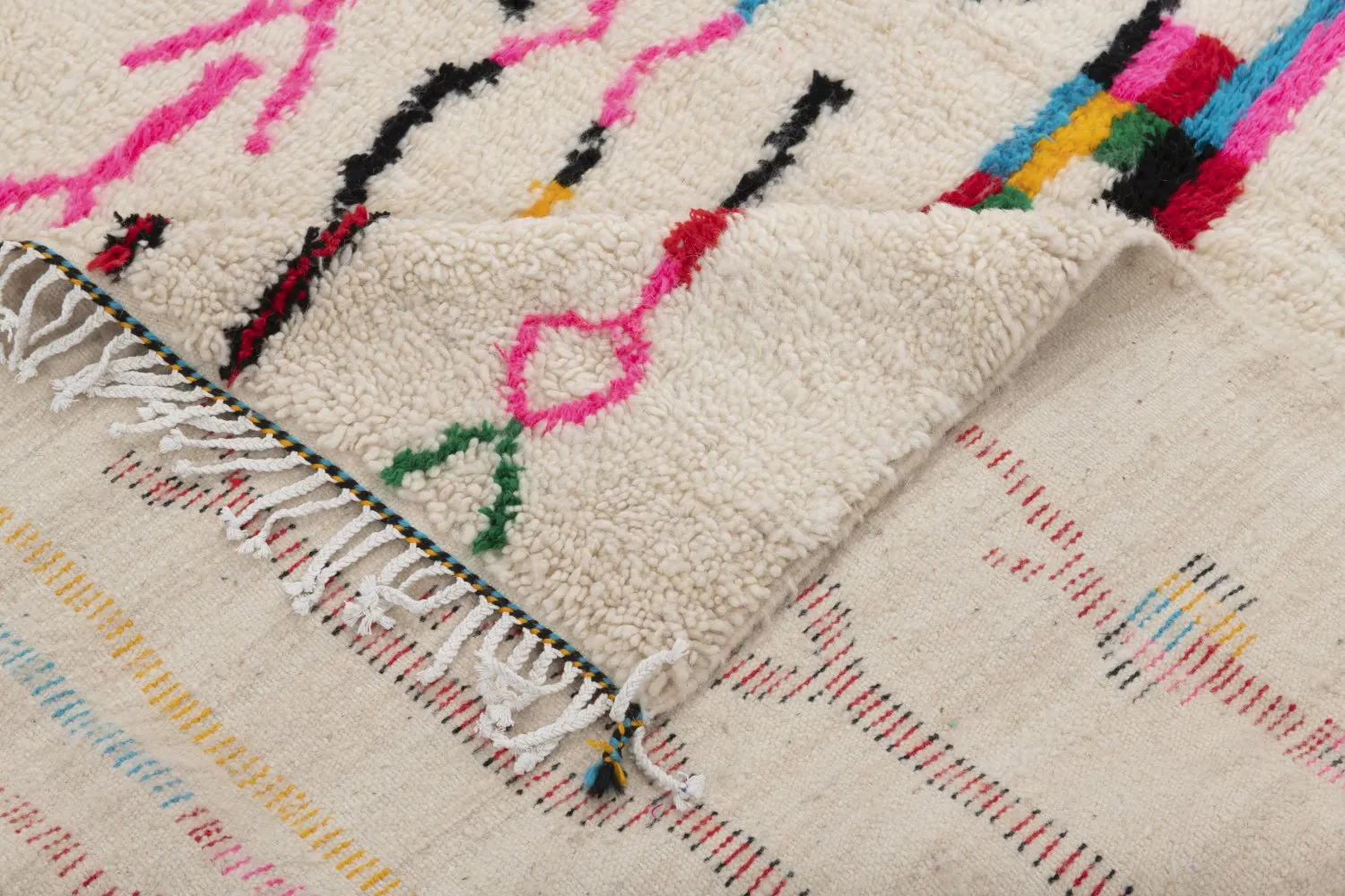 Kelim Marokkanische Berber Teppich Azilal 260 x 150 cm