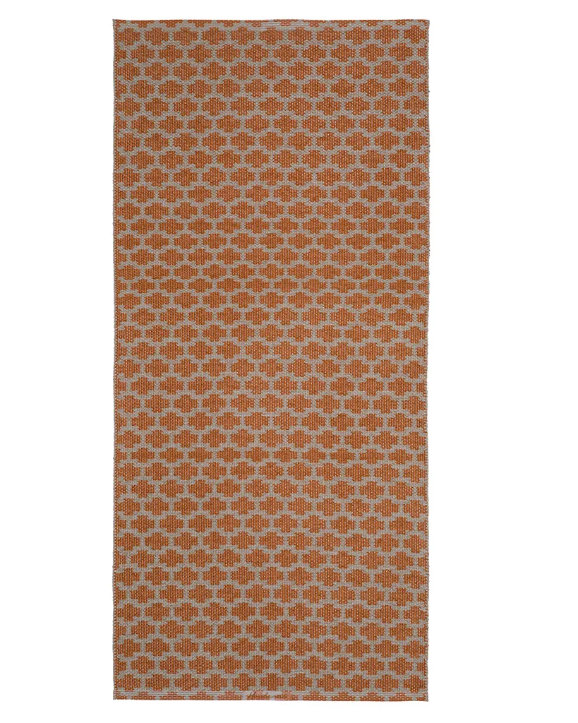 Kunststoffteppiche - Der Horred-Teppich Lexi (orange)