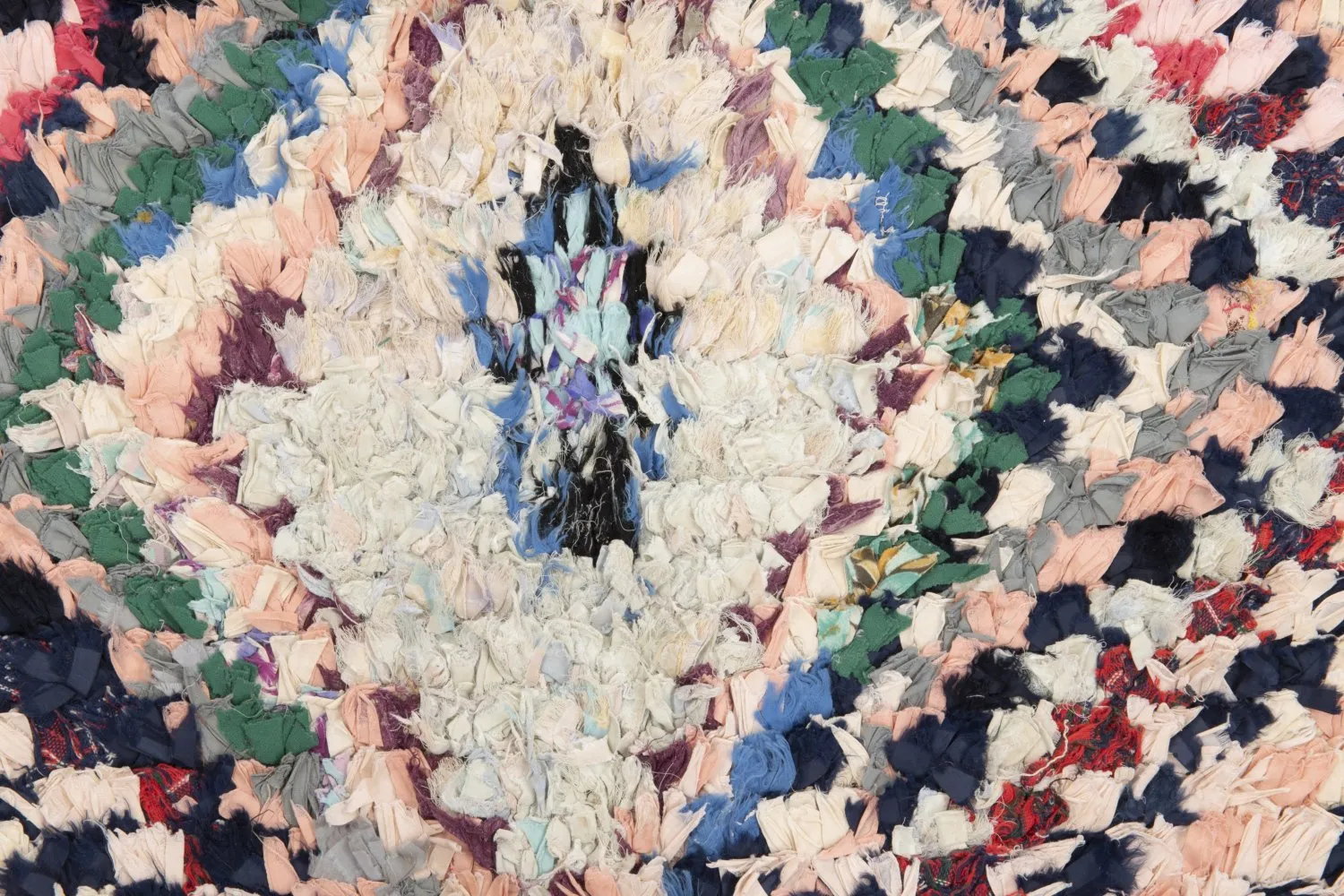 Marokkanischer Berber Teppich Boucherouite 175 x 95 cm