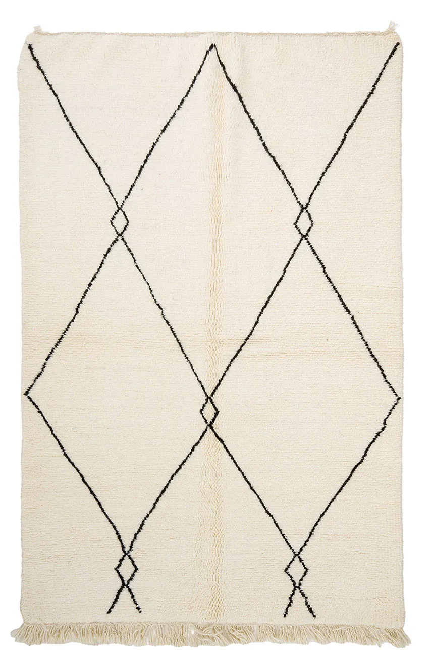 Kelim Marokkanische Berber Teppich Beni Ouarain 145 x 245 cm