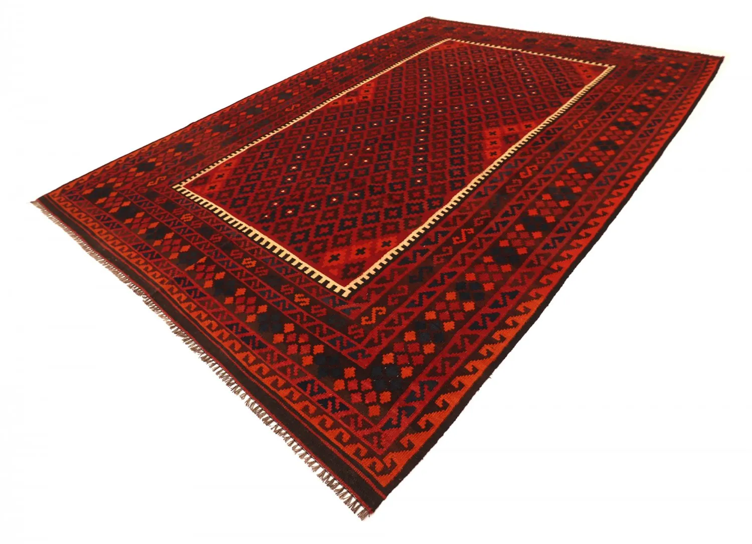 Orientalischer Kelim-Teppich 313 x 210 cm