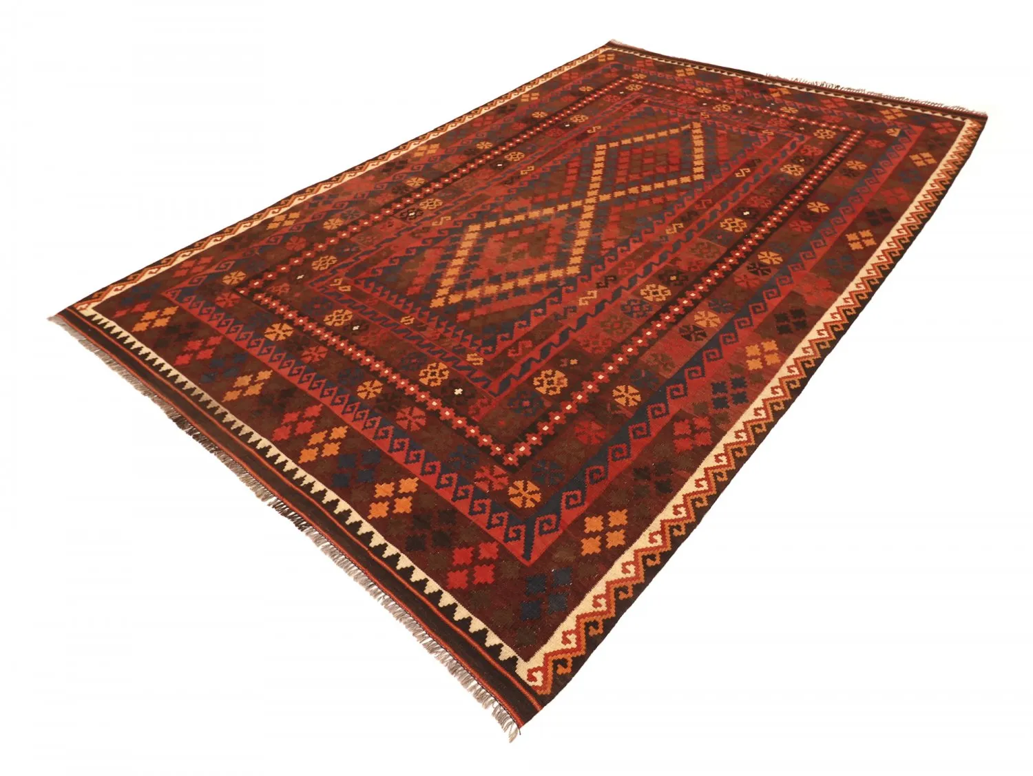 Orientalischer Kelim-Teppich 296 x 198 cm
