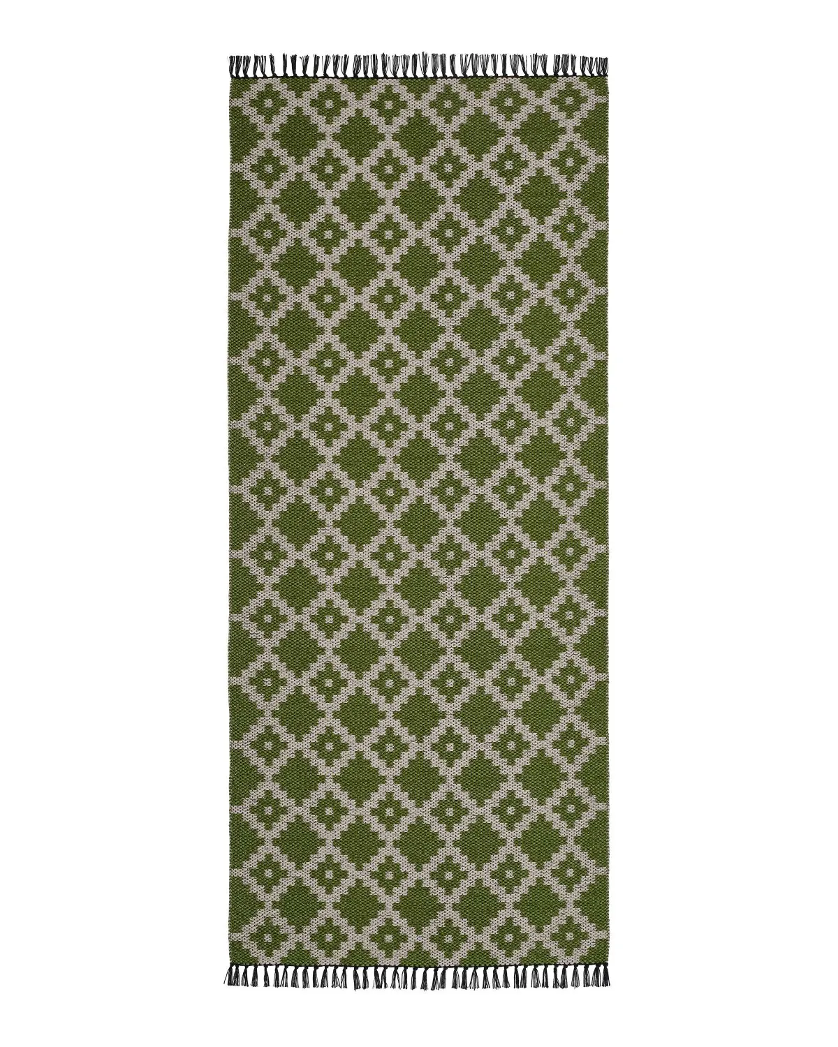 Kunststoffteppiche - Der Horred-Teppich Leia (grün)