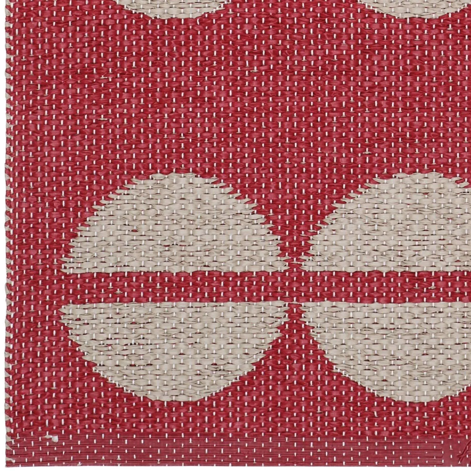 Kunststoffteppiche - Horredsmattan Bastian (rot)