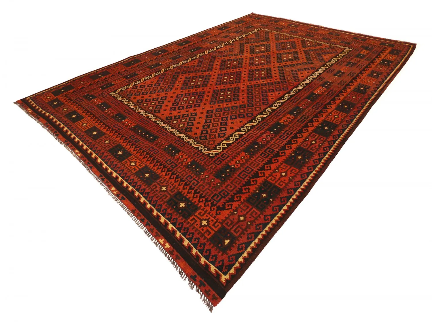 Orientalischer Kelim-Teppich 416 x 301 cm