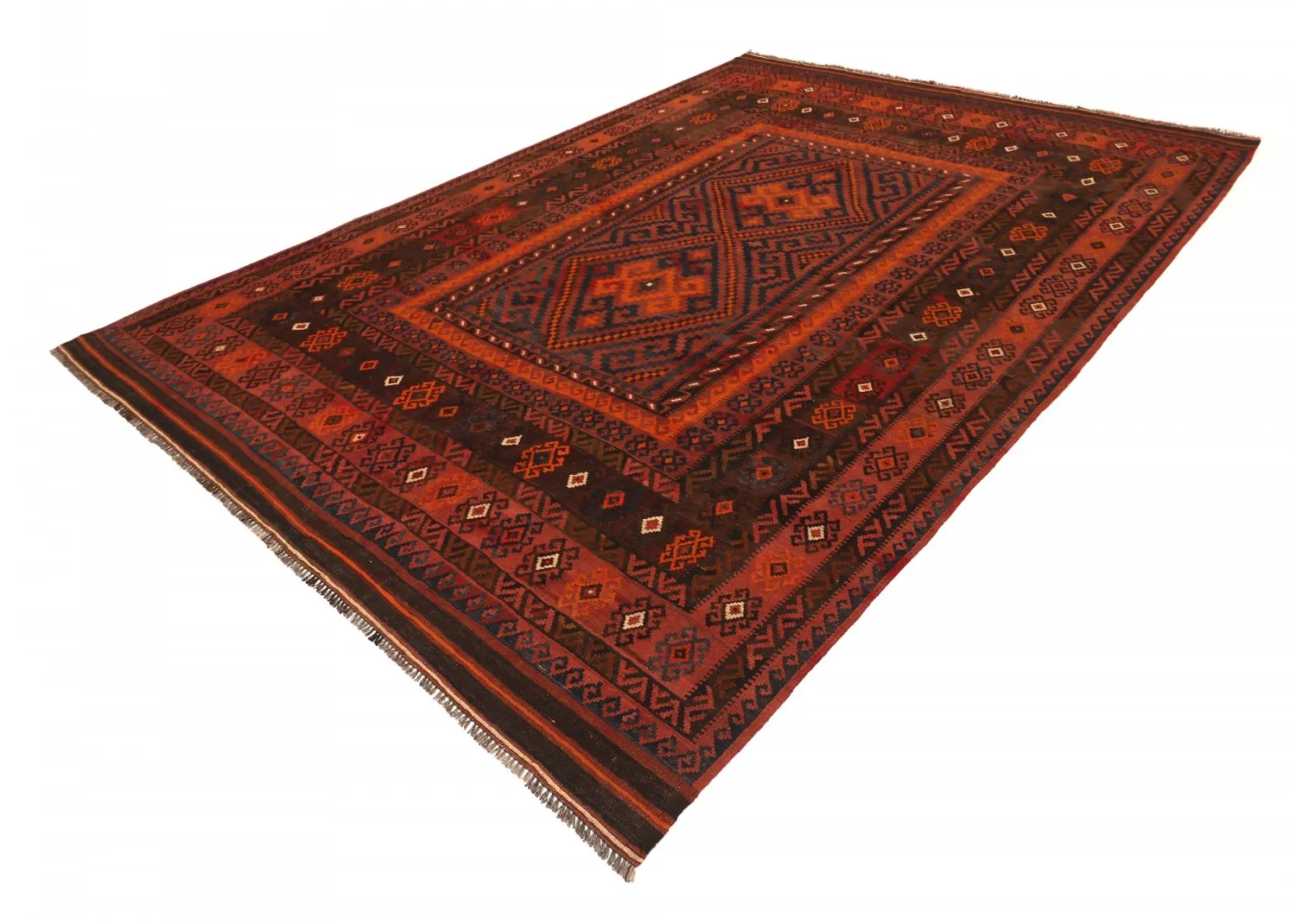 Orientalischer Kelim-Teppich 377 x 260 cm