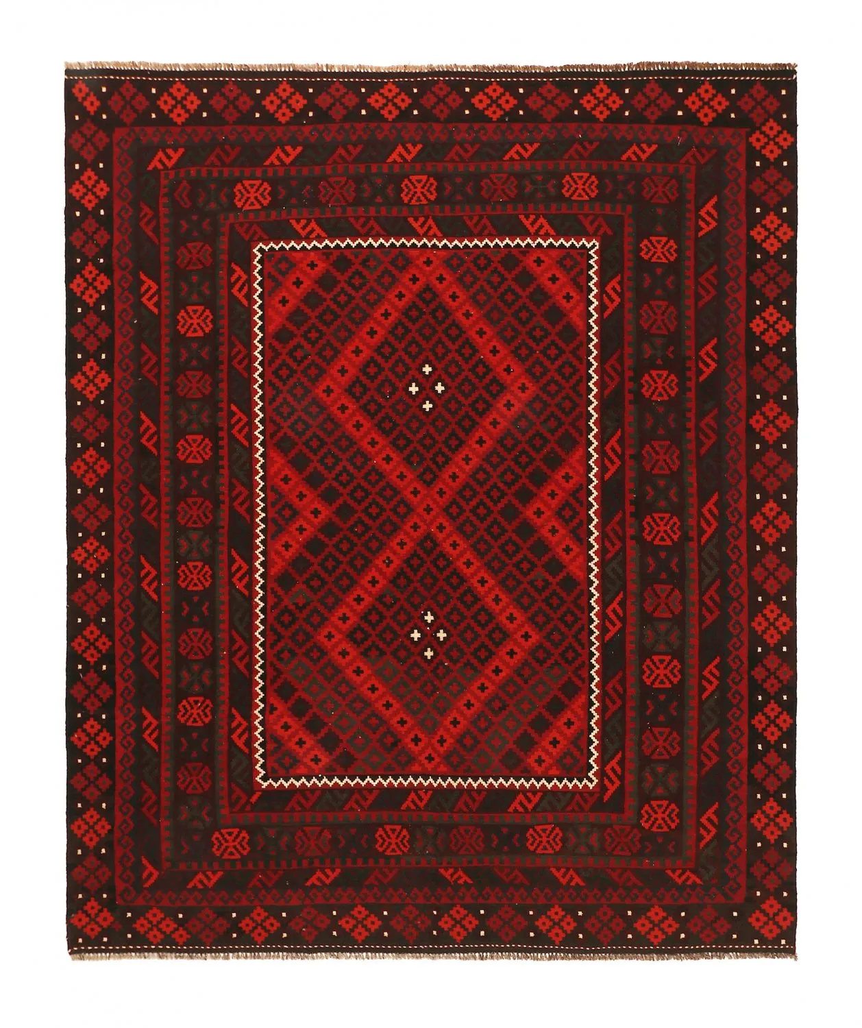 Orientalischer Kelim-Teppich 309 x 260 cm