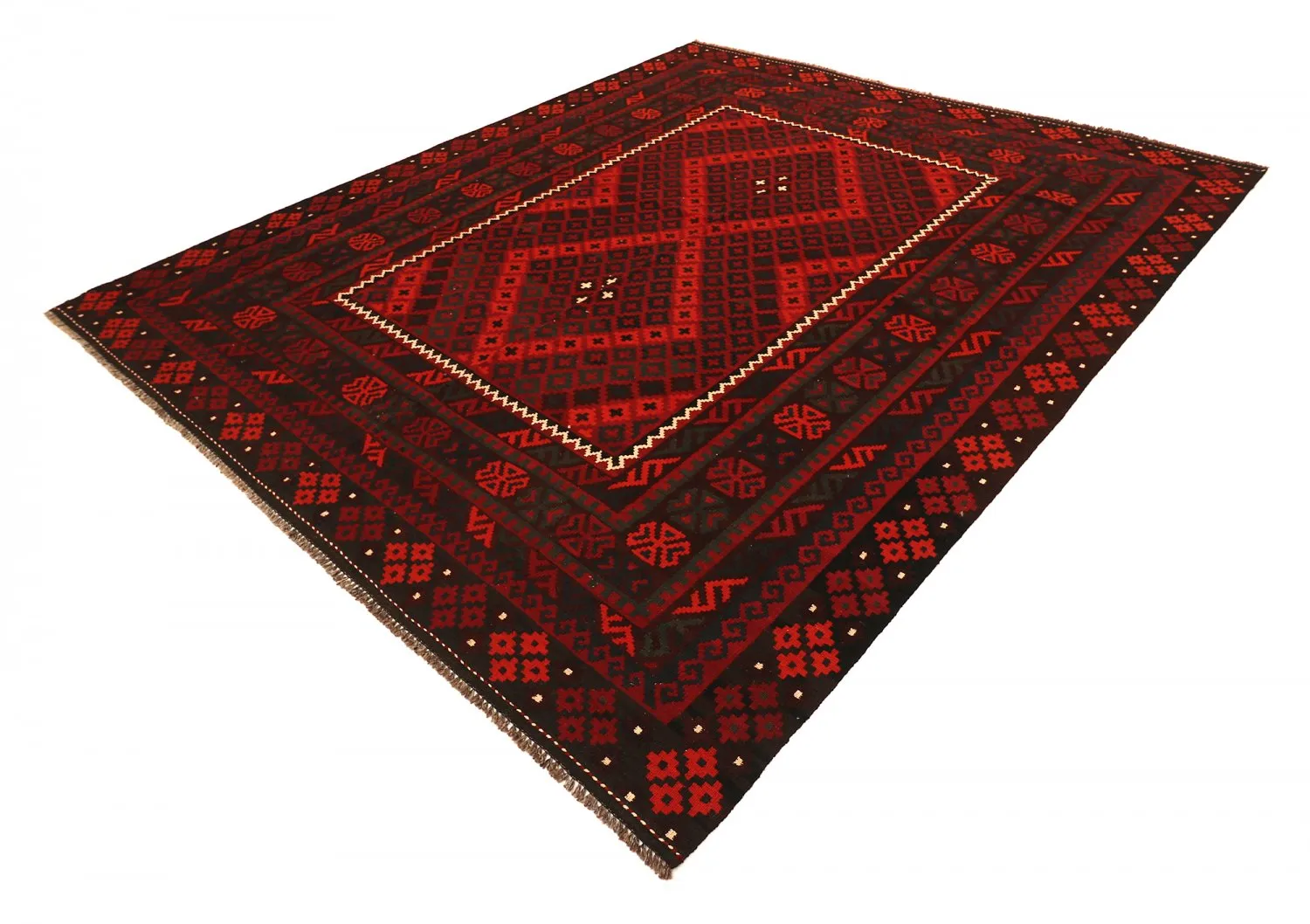 Orientalischer Kelim-Teppich 309 x 260 cm
