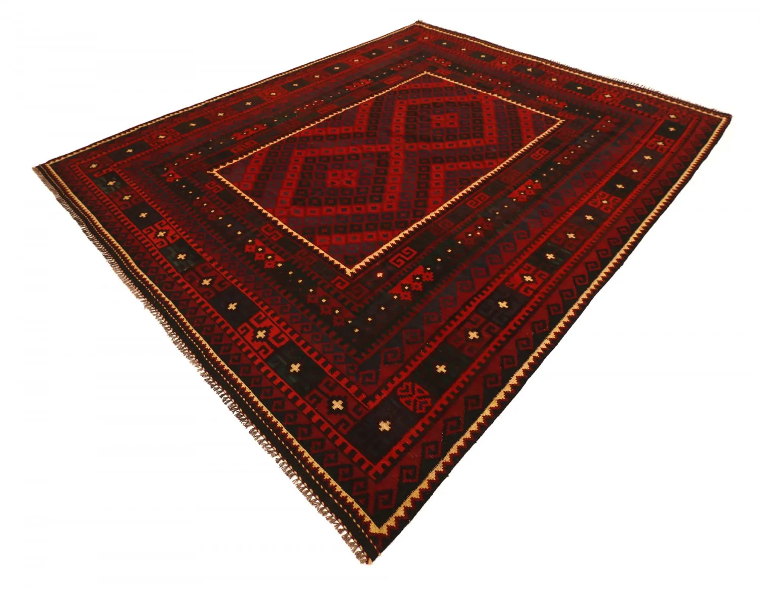 Orientalischer Kelim-Teppich 323 x 251 cm