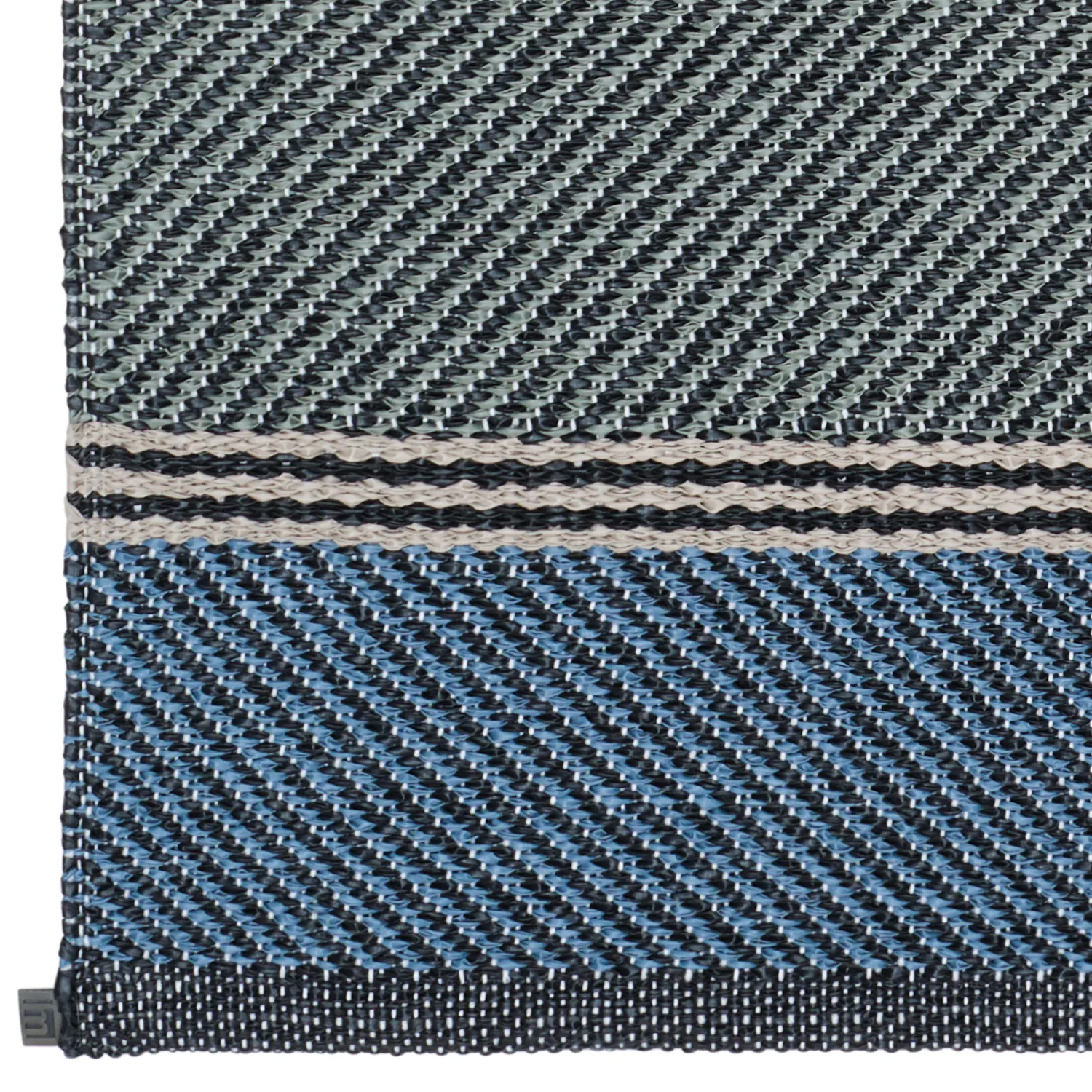 Kunststoffteppiche - Horredsmattan Mason (blau)