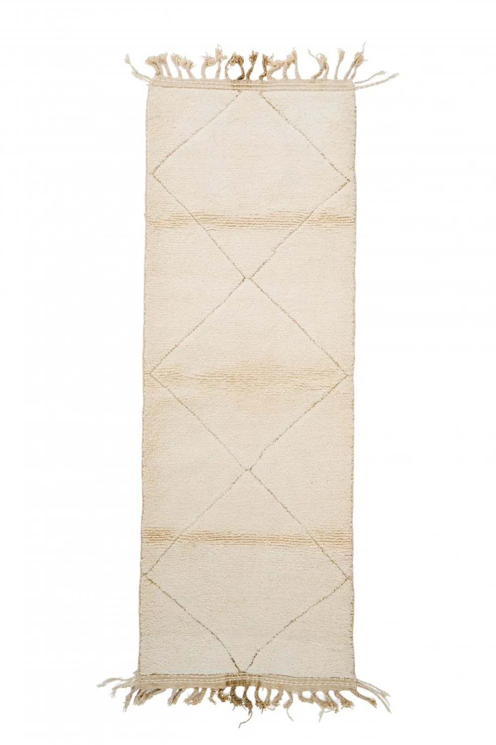 Kelim Marokkanische Berber Teppich Beni Ouarain 290 x 90 cm