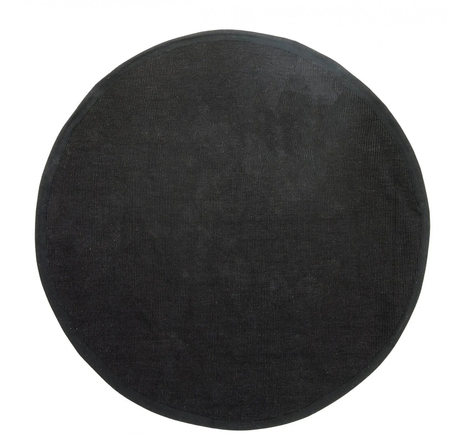 Rund Teppich (sisal) - Agave (schwarz)