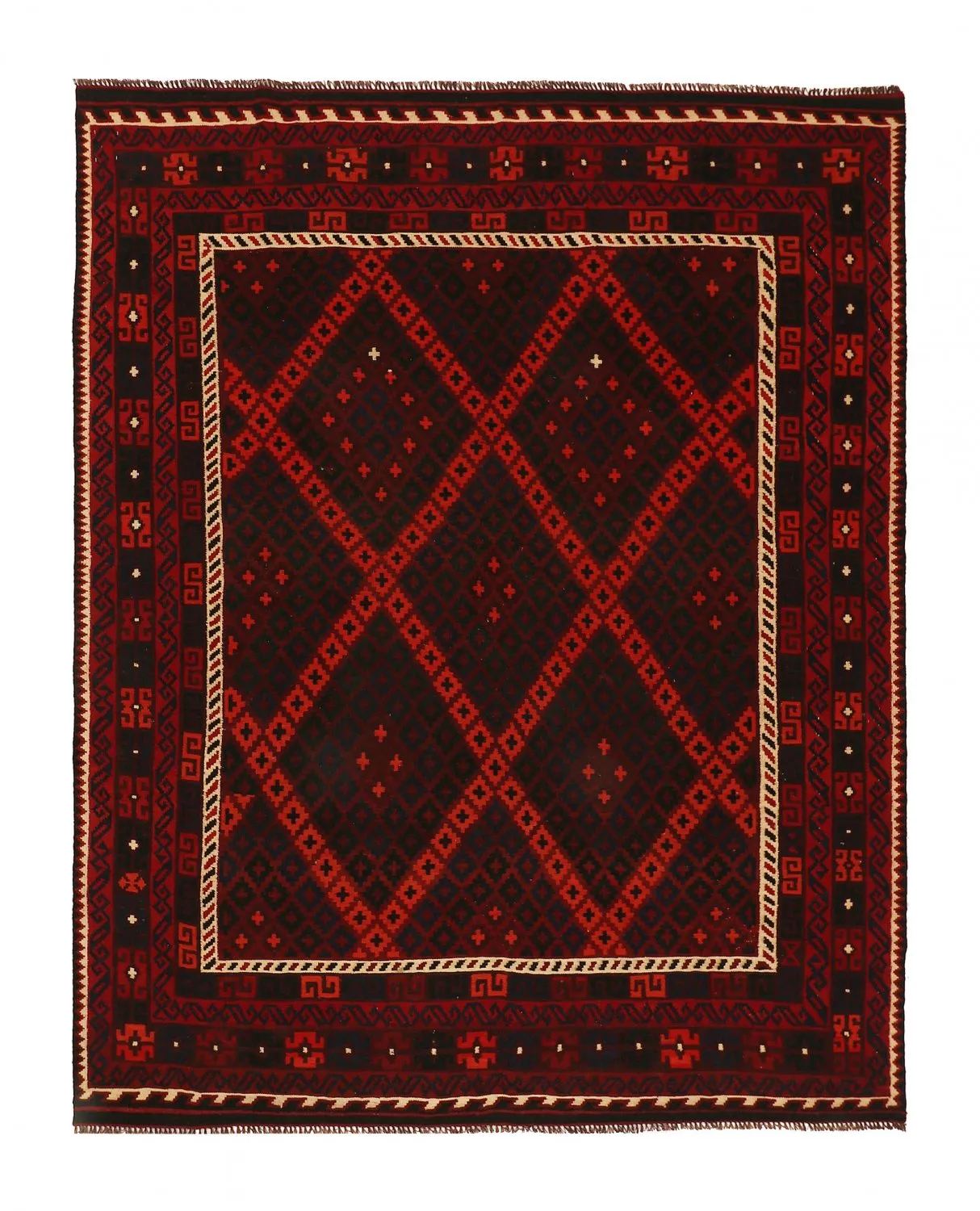 Orientalischer Kelim-Teppich 302 x 244 cm