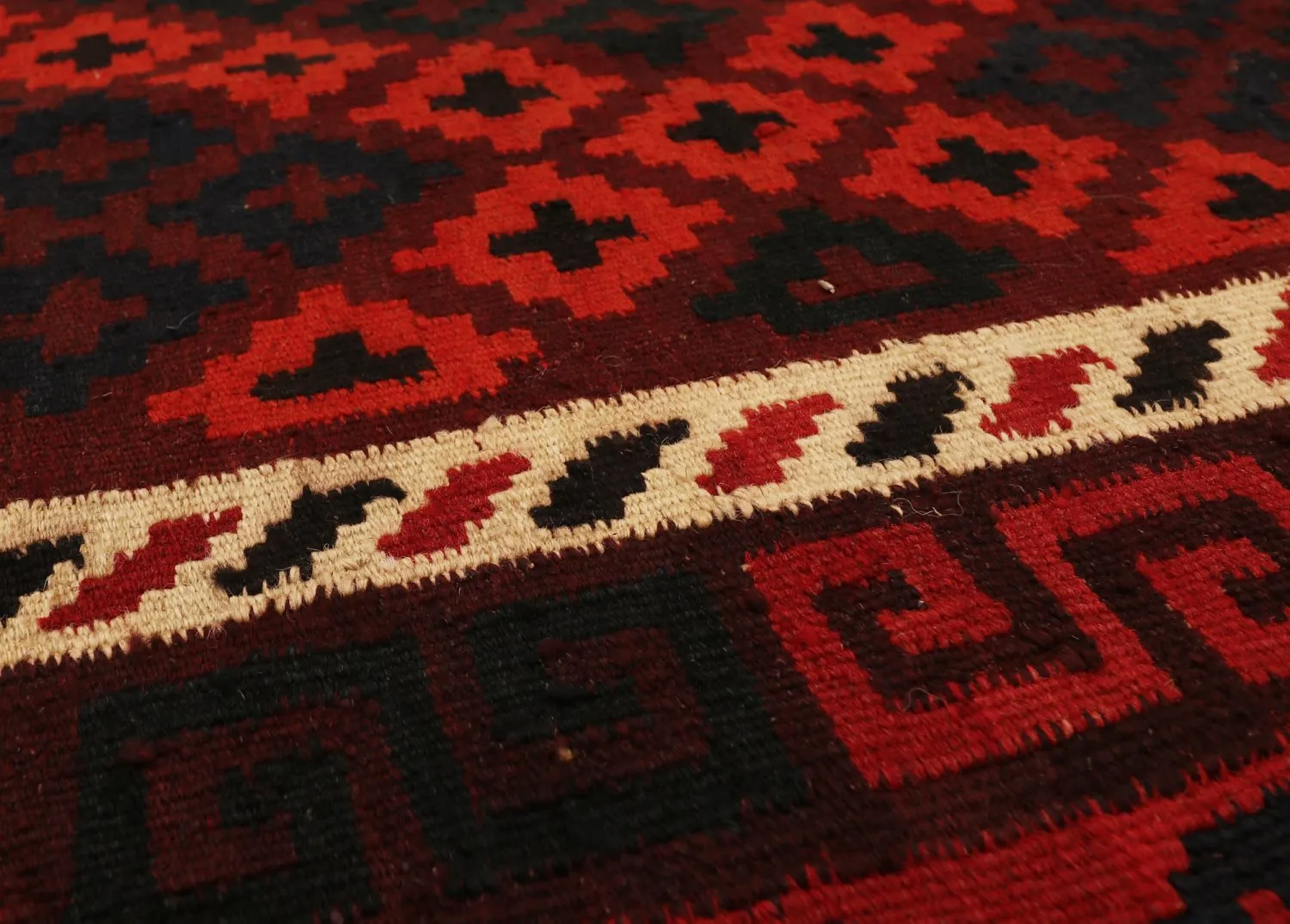 Orientalischer Kelim-Teppich 302 x 244 cm
