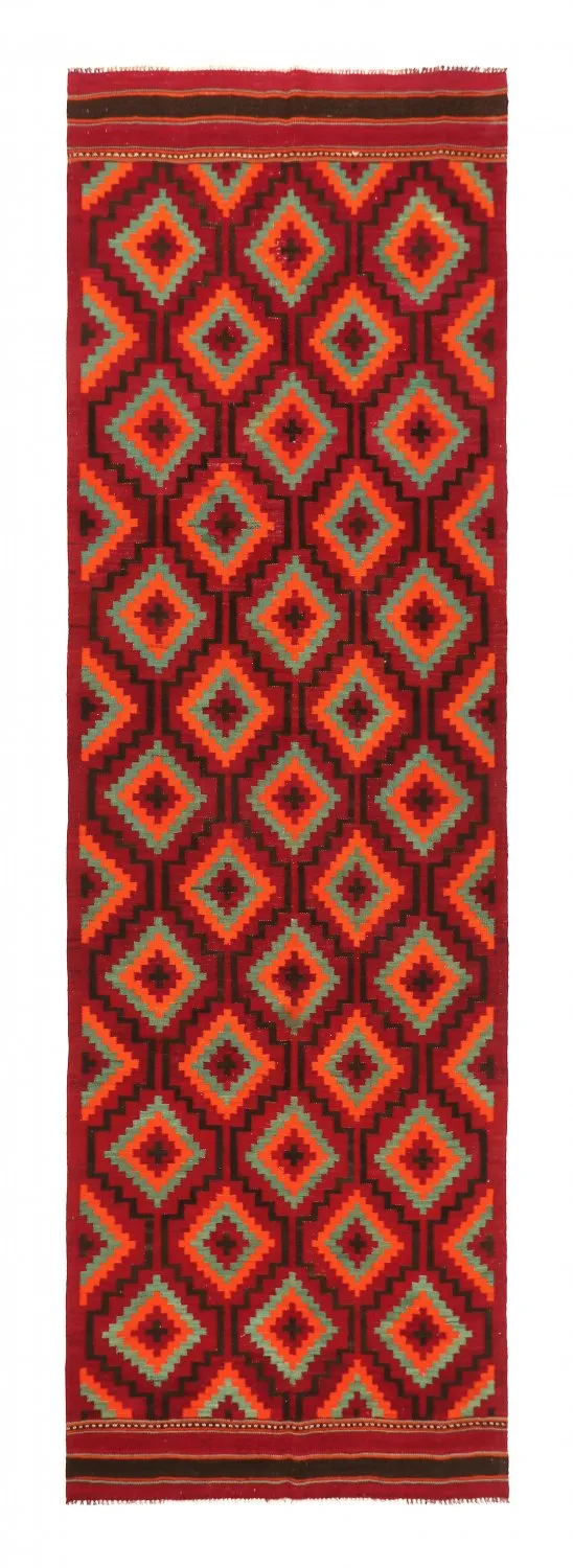 Orientalischer Kelim-Teppich 497 x 153 cm