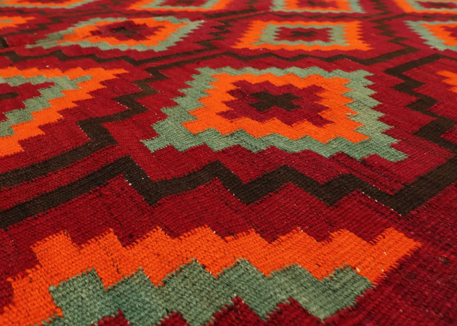 Orientalischer Kelim-Teppich 497 x 153 cm