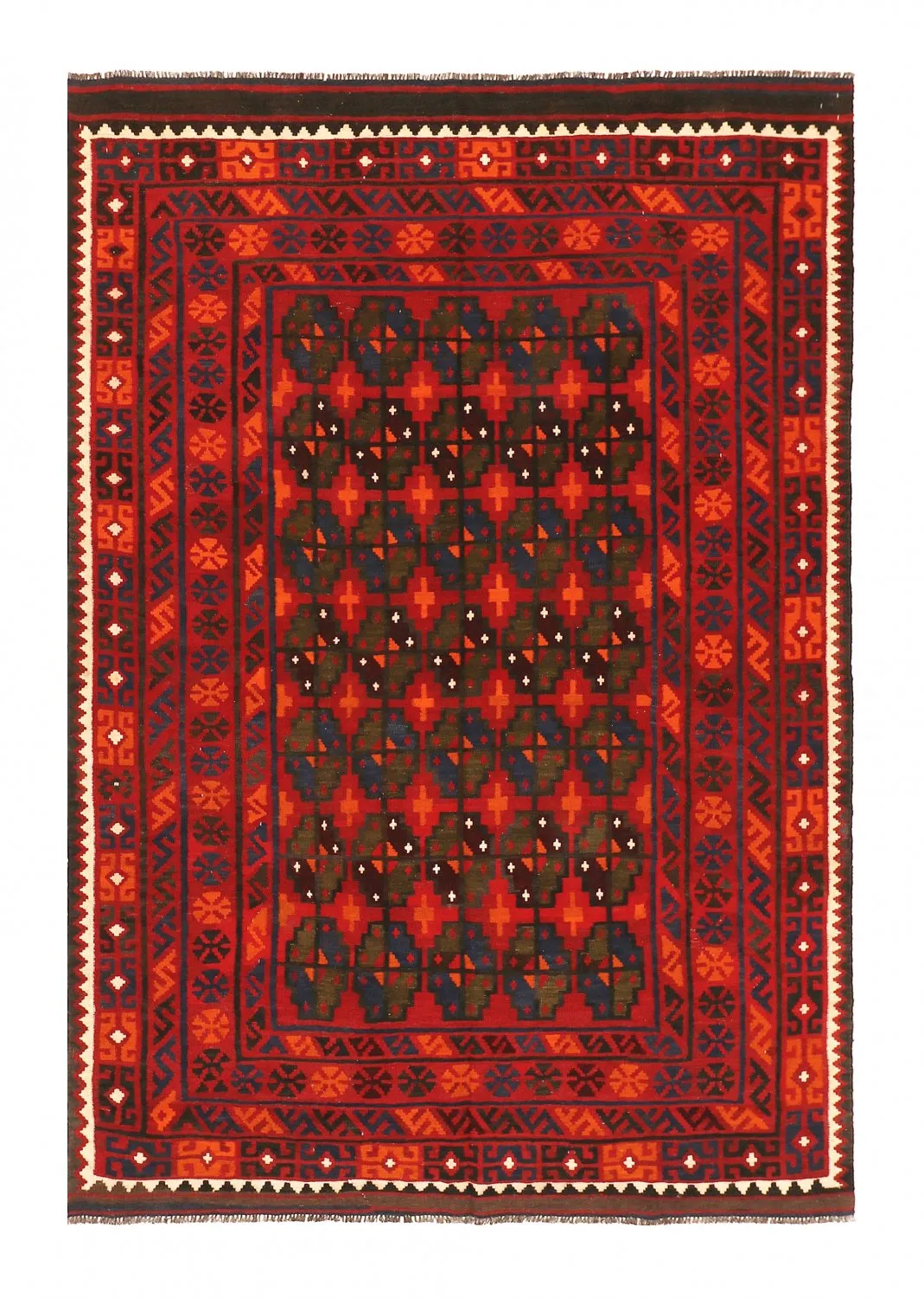 Orientalischer Kelim-Teppich 302 x 207 cm