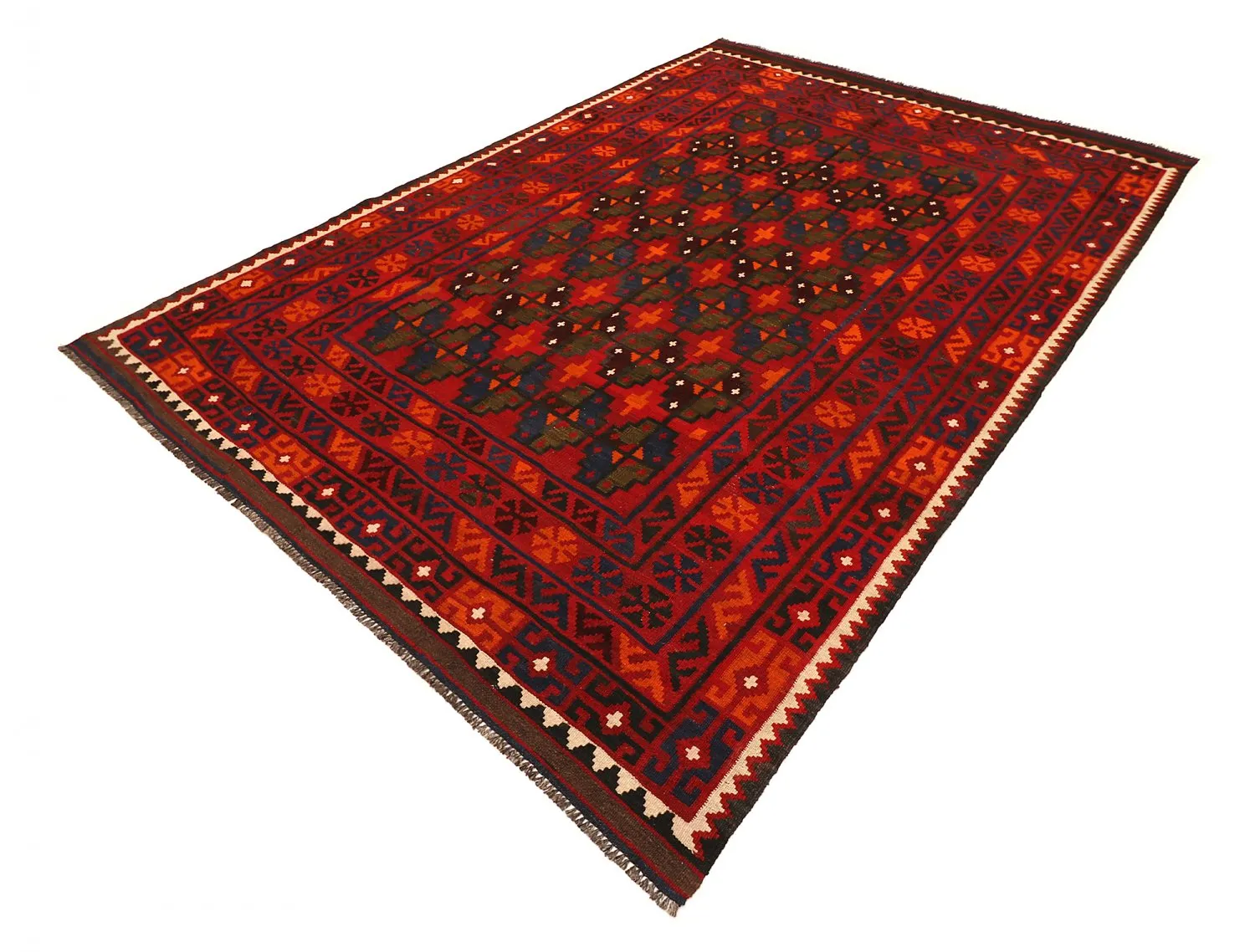 Orientalischer Kelim-Teppich 302 x 207 cm