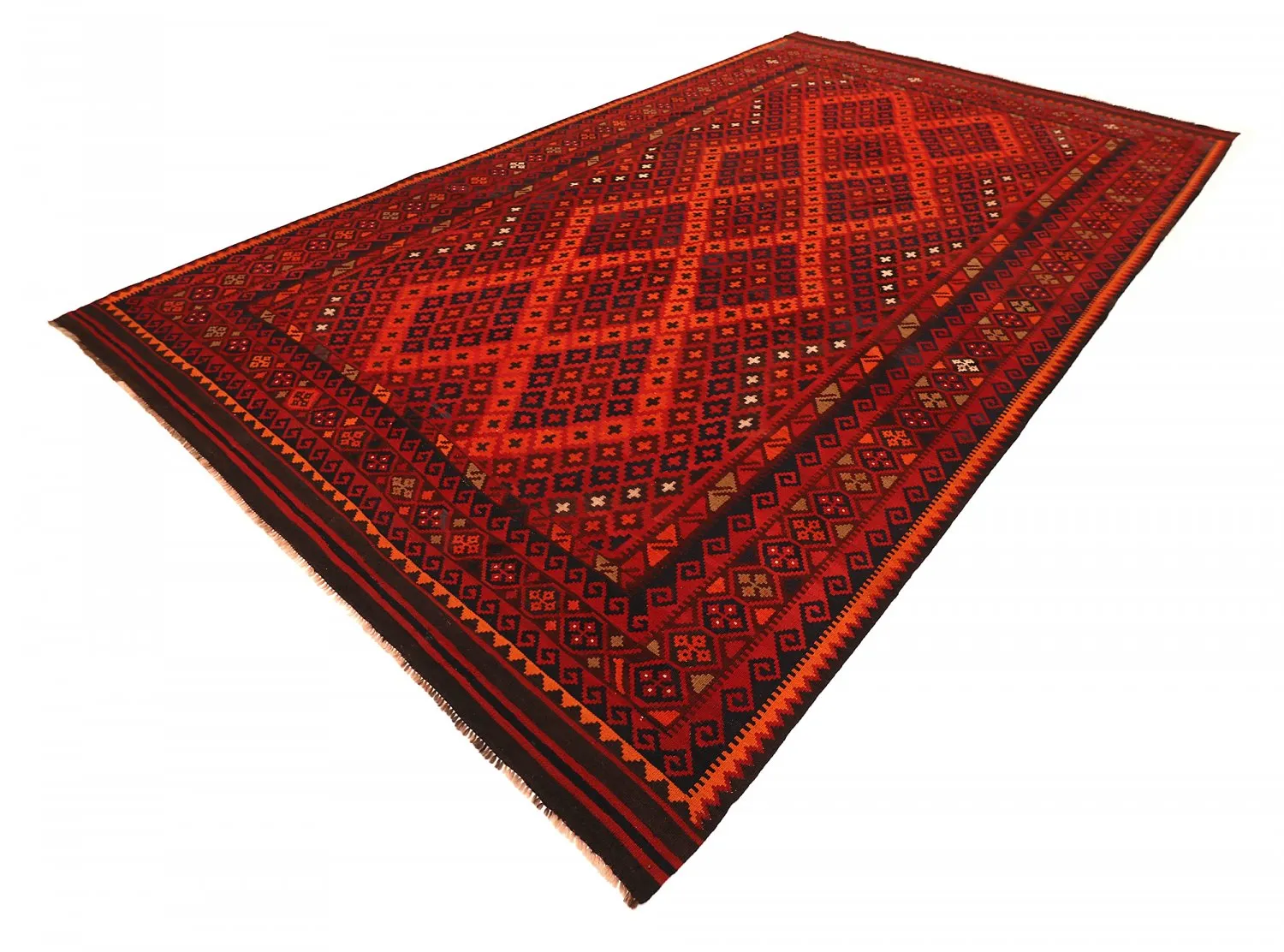 Orientalischer Kelim-Teppich 436 x 243 cm