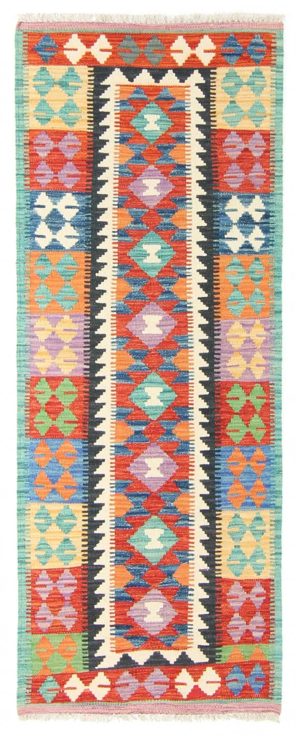 Orientalischer Kelim-Teppich 204 x 76 cm