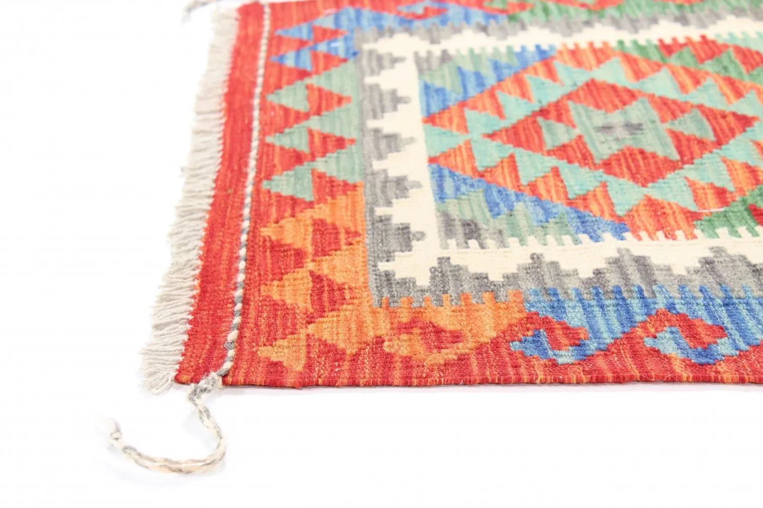 Orientalischer Kelim-Teppich 200 x 72 cm