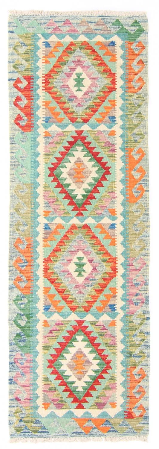 Orientalischer Kelim-Teppich 204 x 69 cm