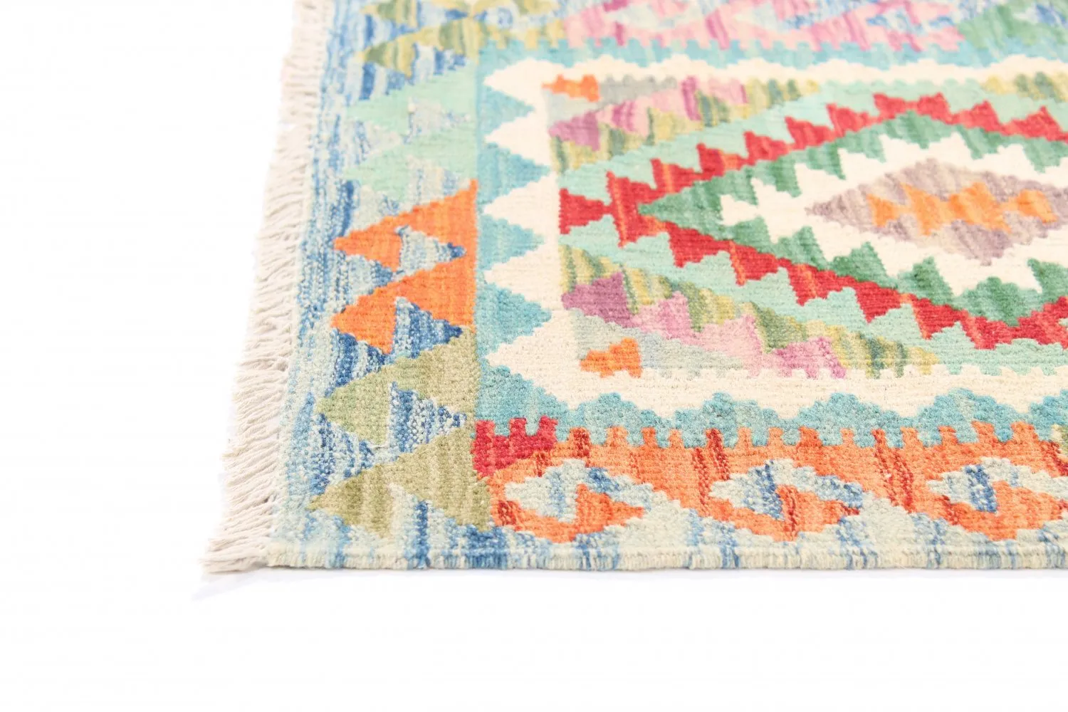 Orientalischer Kelim-Teppich 204 x 69 cm