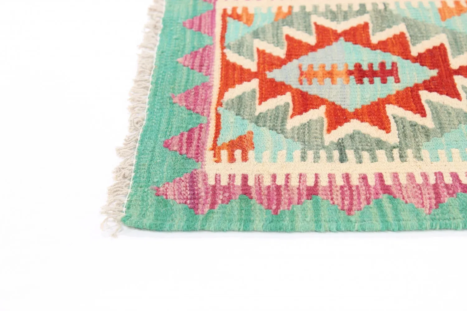 Orientalischer Kelim-Teppich 205 x 63 cm