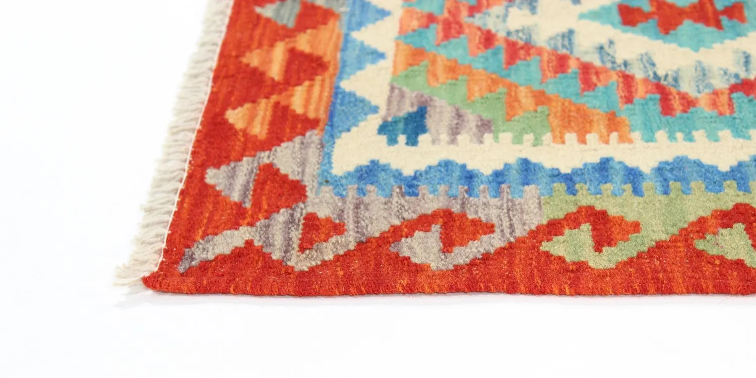 Orientalischer Kelim-Teppich 203 x 70 cm