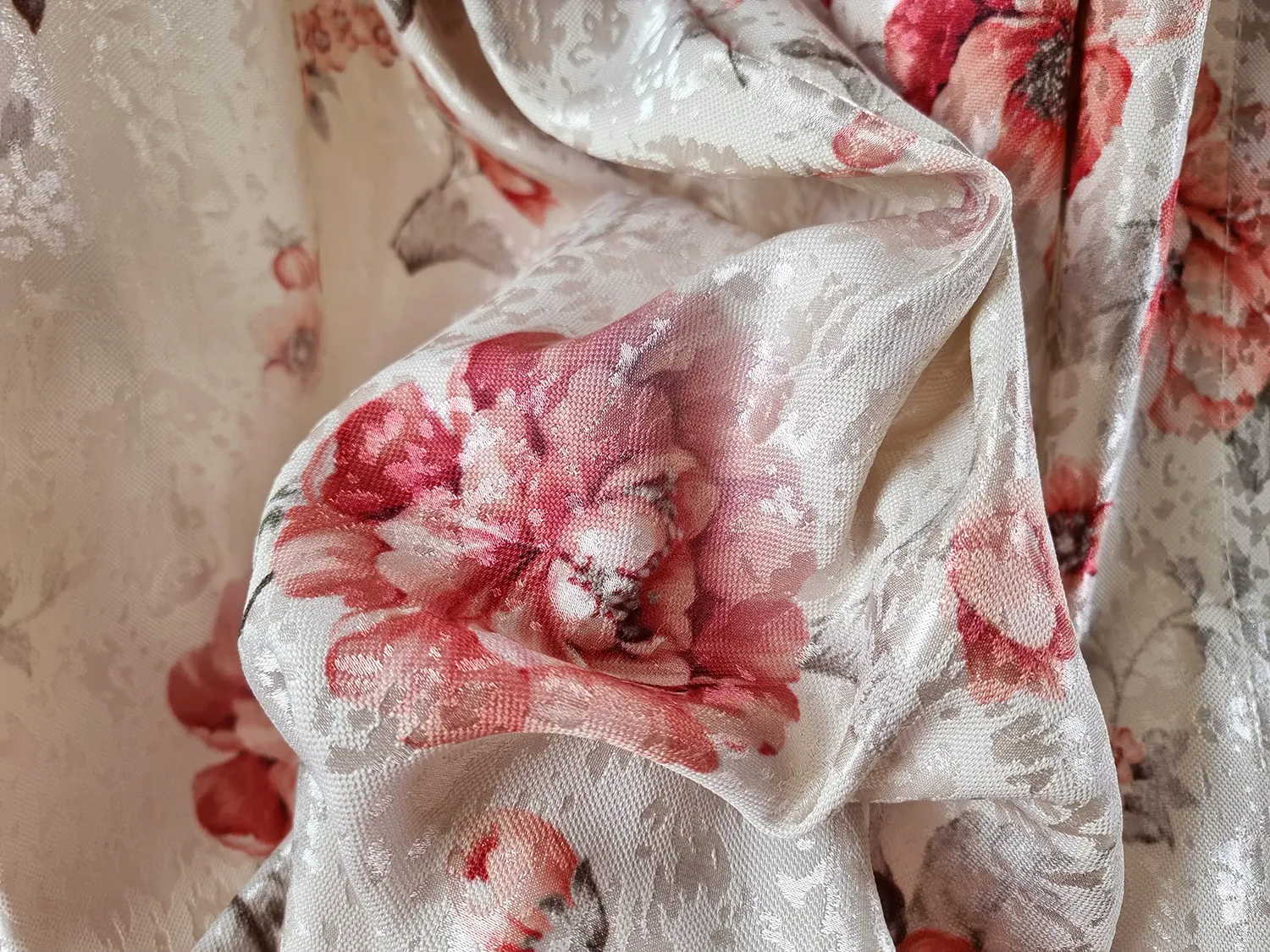 Vorhang - Blom (rosa)