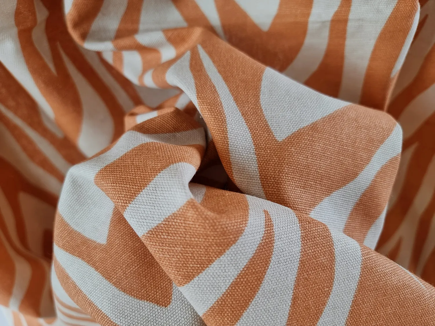 Vorhänge - Baumwollvorhang Laura (orange)