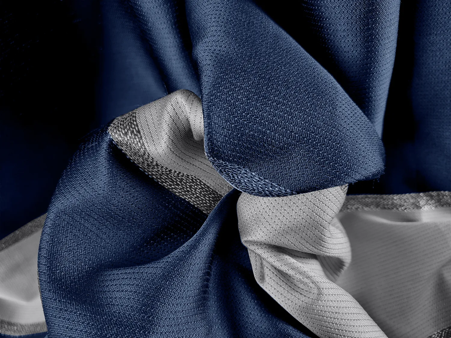 Vorhang - Austin (grau/blau)