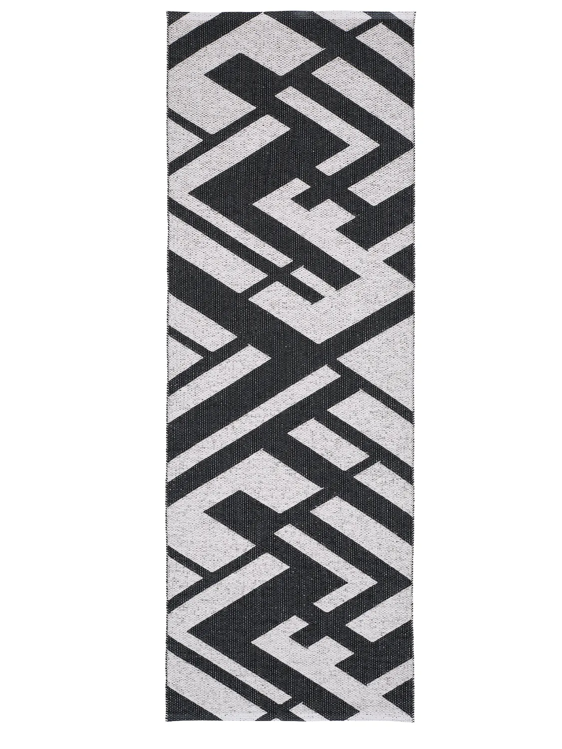 Kunststoffteppiche - Horredsmattan Uma (schwarz)