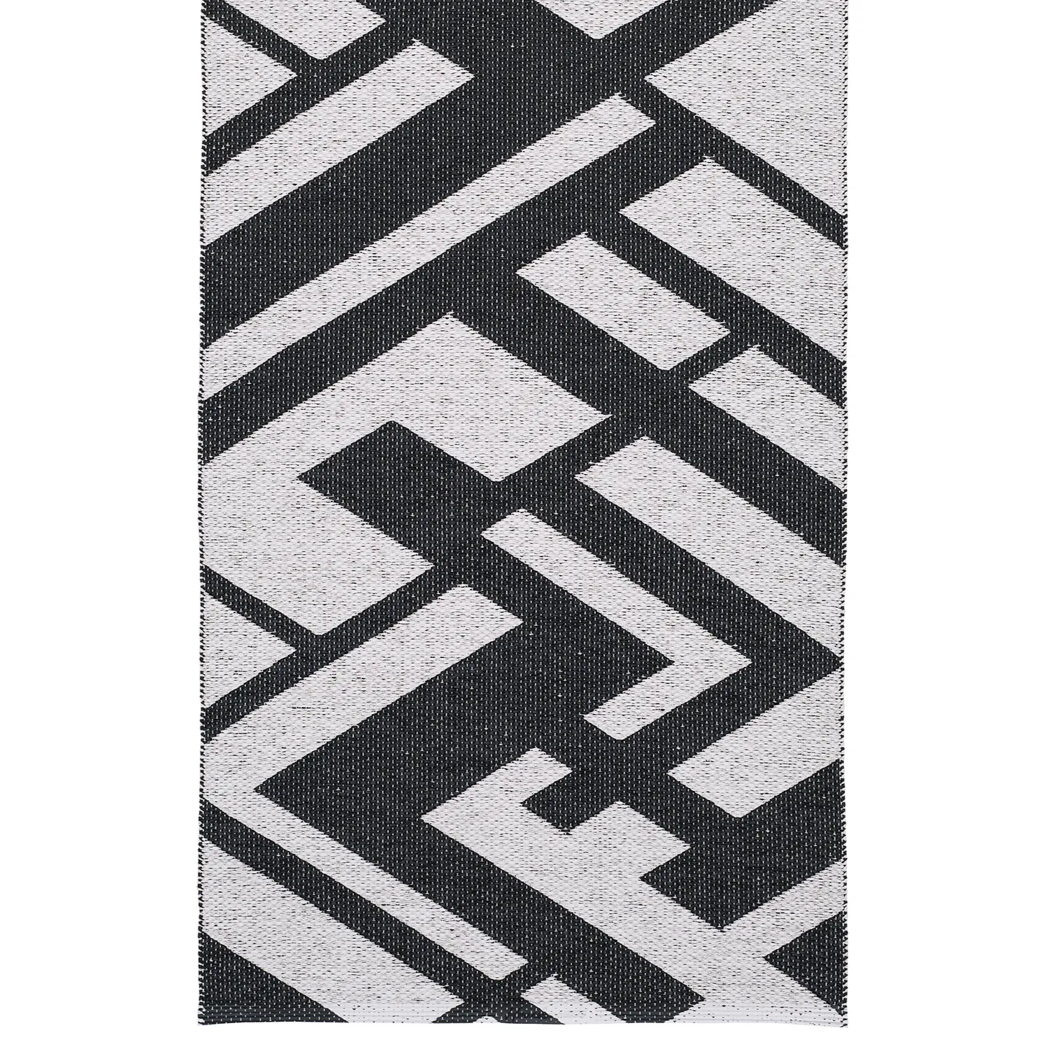 Kunststoffteppiche - Horredsmattan Uma (schwarz)