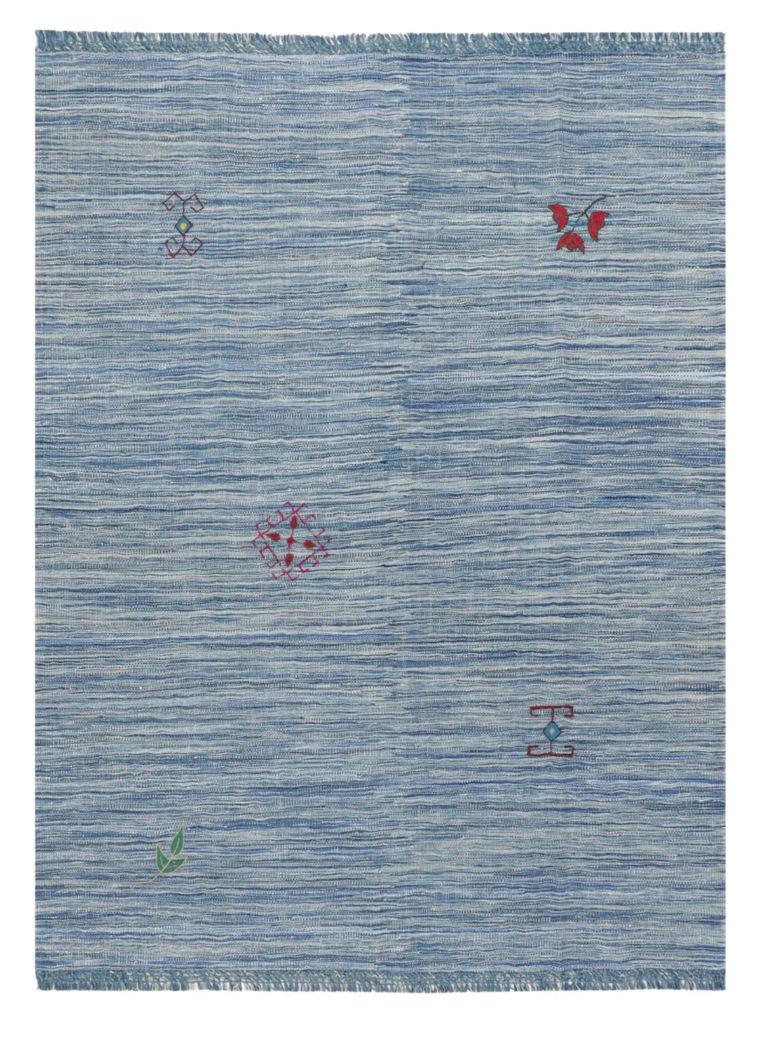 Orientalischer Teppich - Modern Kelim Hand Woven - 155 x 203 cm