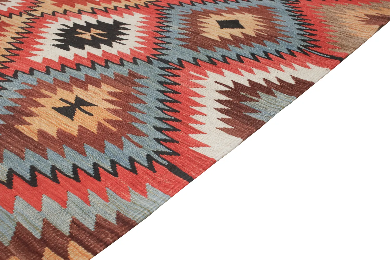 Orientalischer Teppich - Hazara Kelim Hand Woven - 247 x 288 cm