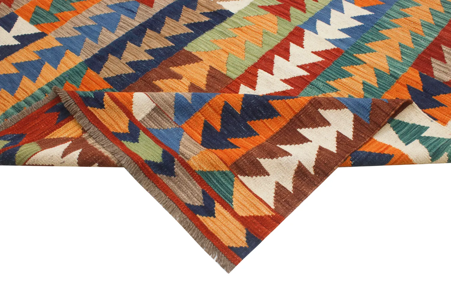 Orientalischer Teppich - Hazara Kelim Hand Woven - 194 x 299 cm
