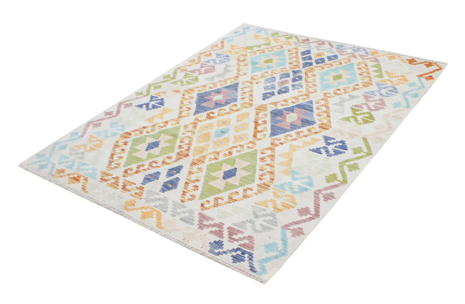 Orientalischer Teppich - Vegi Kelim Hand Woven - 159 x 200 cm