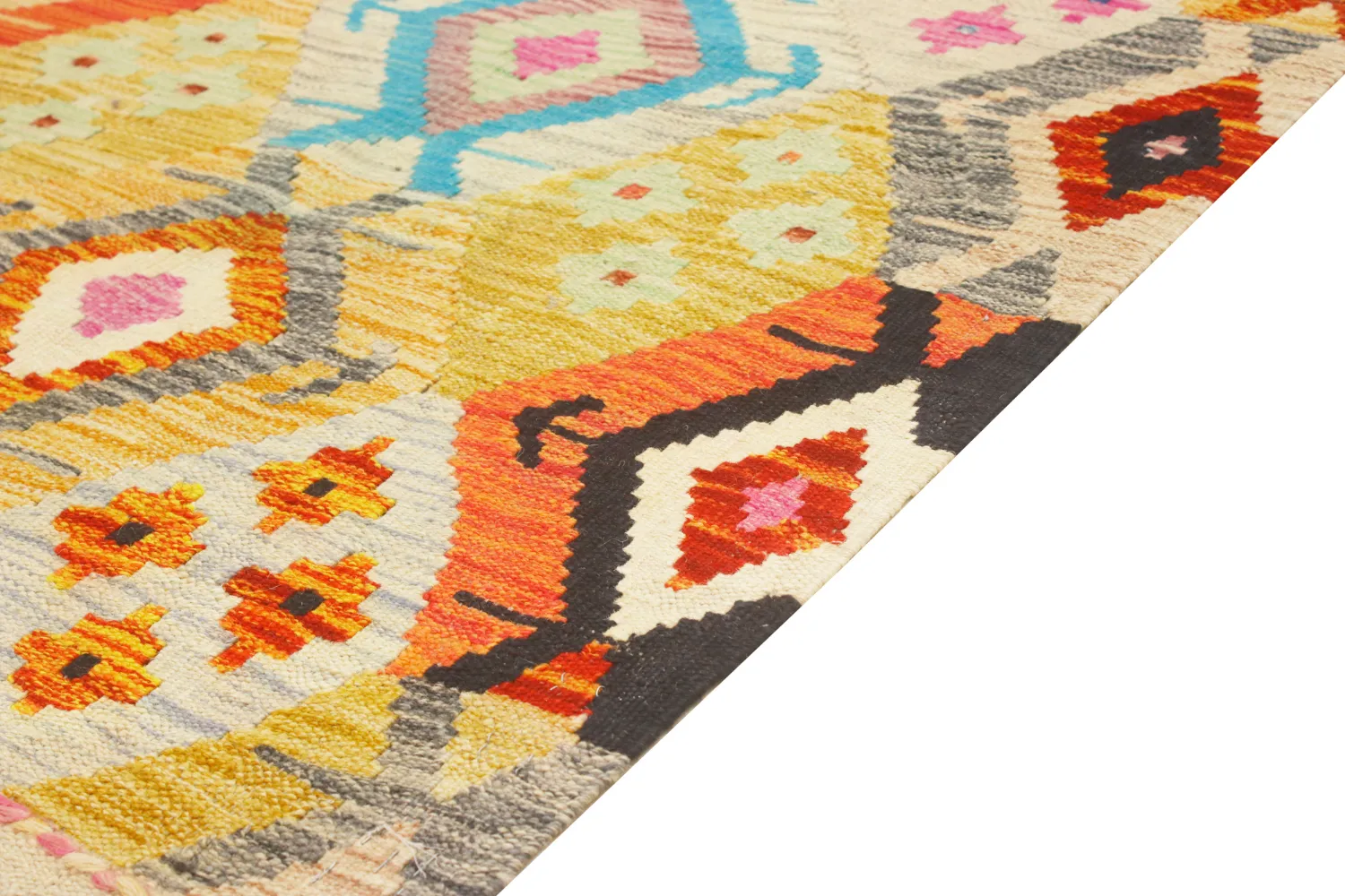 Orientalischer Teppich - Vegi Kelim Hand Woven - 86 x 125 cm